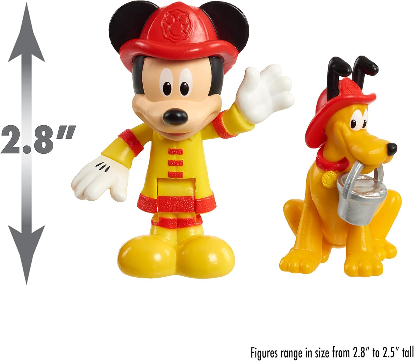Disney's Mickey Mouse Mickey's Fire Engine Figure and Vehicle Playset