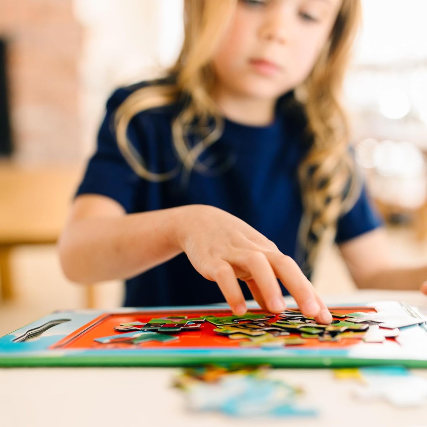 Melissa & Doug Melissa Doug Take-Along Magnetic Jigsaw Puzzle