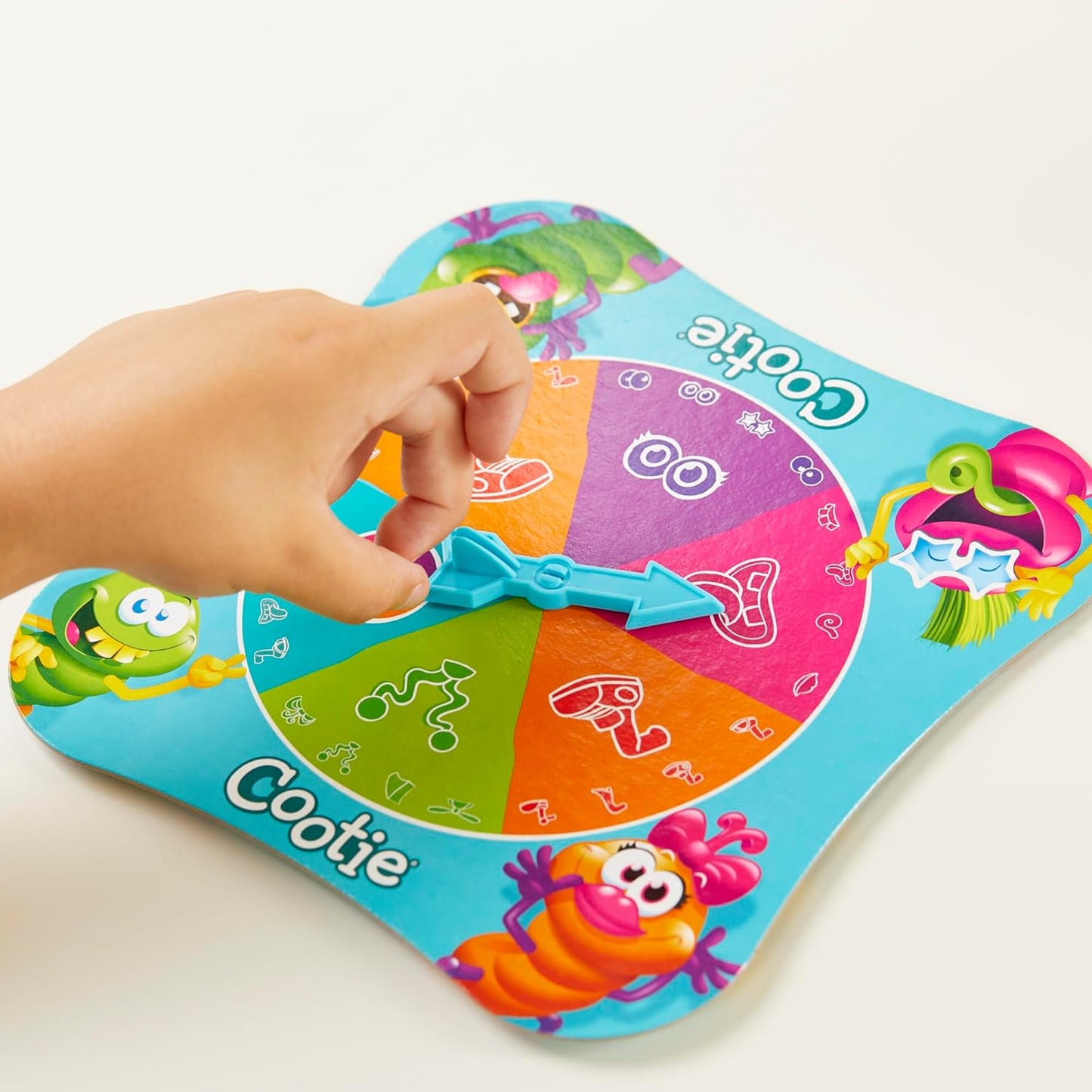 Hasbro Gaming Cootie Mixing and Matching Bug-Building Game 2-4 Players Easy Preschool