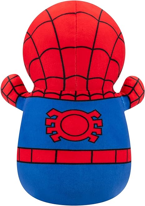 Squishmallows Original Marvel Spidey and His Amazing Friends 10-Inch Spidey HugMees - Medium-Sized Ultrasoft Official Jazwares Plush