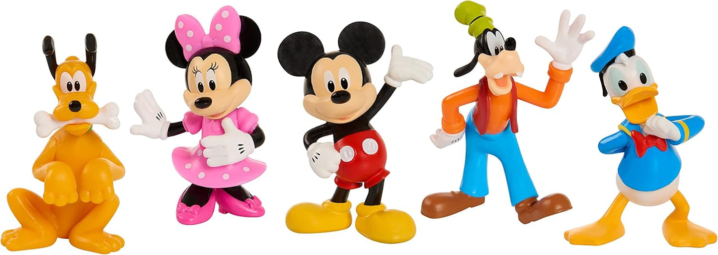 Just Play Mickey Mouse Figure Set 5 Pack for Ages 3 Up by Just Play