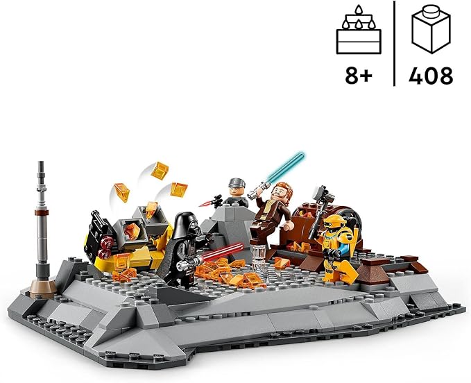 LEGO Star Wars Obi-Wan KenobiTM vs. Darth Vader TM 75334