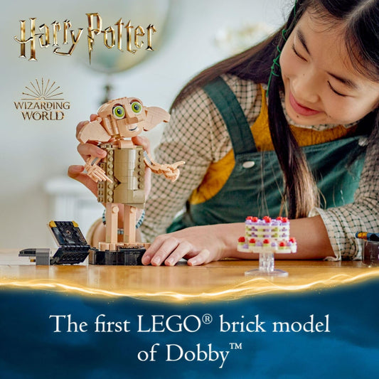 LEGO Harry Potter Dobby The House-Elf Building Toy Set Build and Display Model of a