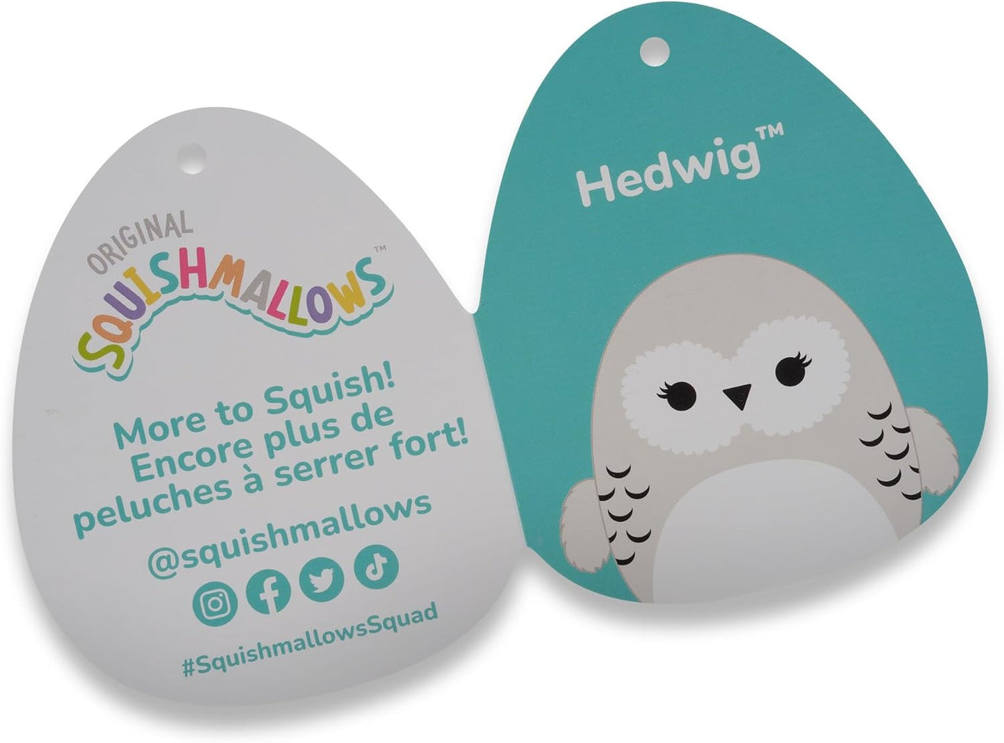 Squishmallows Original Harry Potter 10-Inch Hedwig Plush