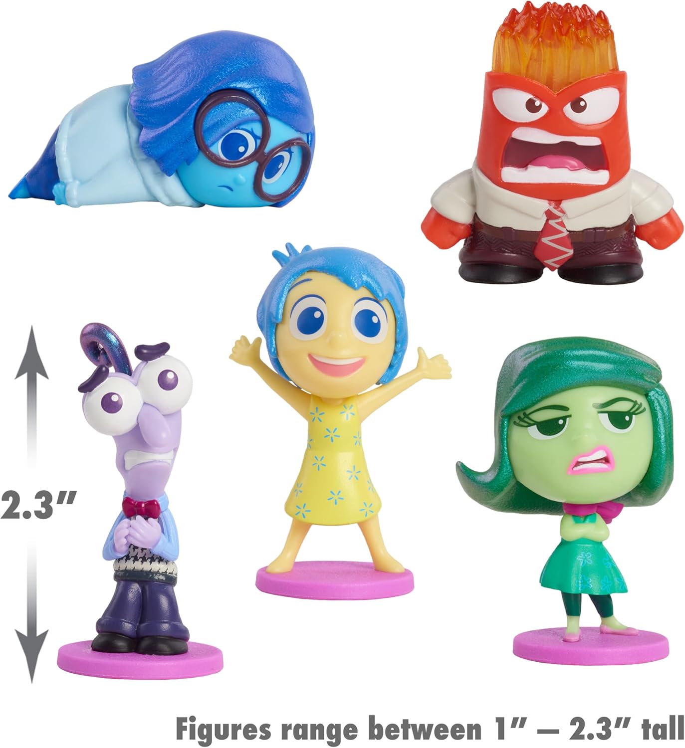 Just Play Disney and Pixar Inside Out 2 All the Feels Figure Set for Ages 3 Up by Just