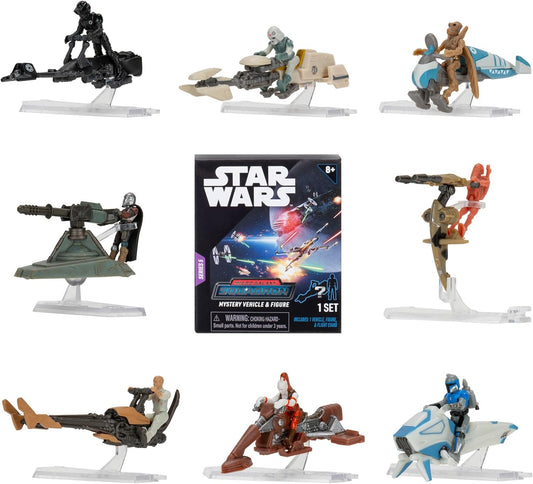 STAR WARS Micro Galaxy Squadron Desert Skiff Mystery Bundle - 3-Inch Light Armor Class and Scout Class Vehicle