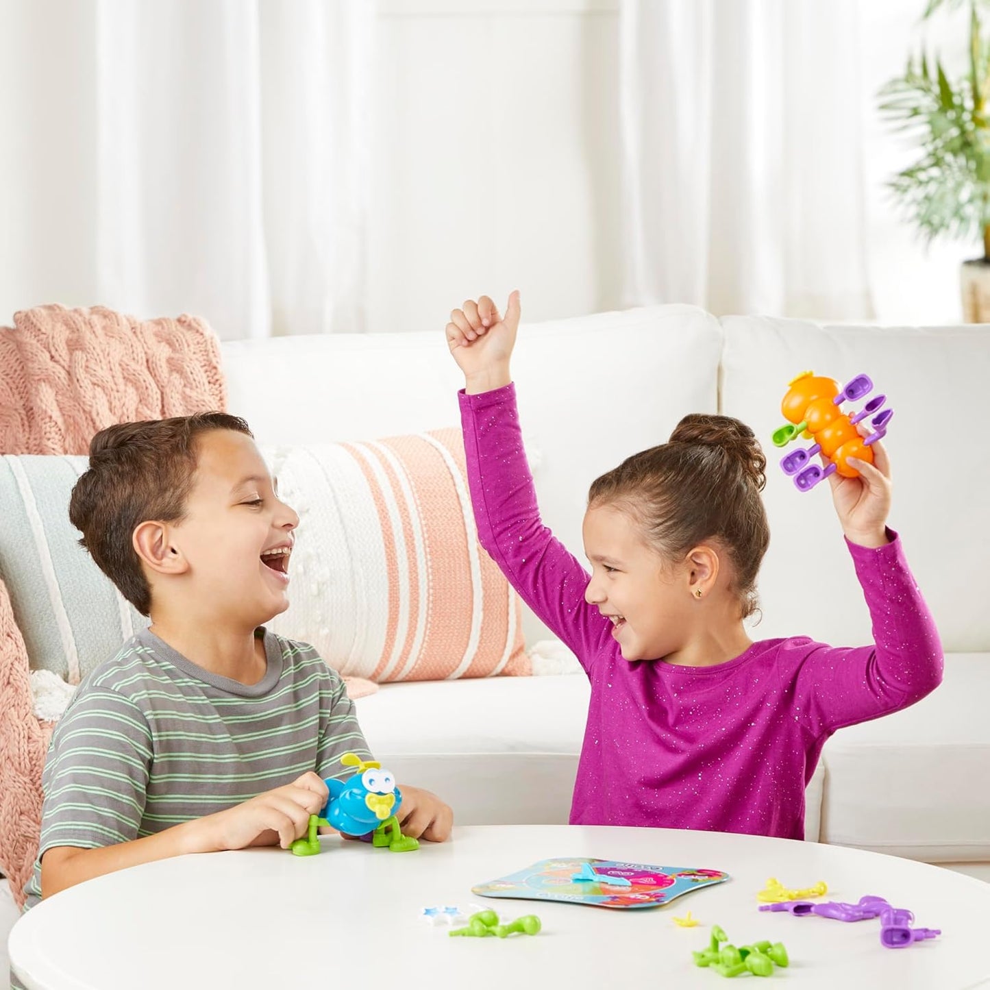 Hasbro Gaming Cootie Mixing and Matching Bug-Building Game 2-4 Players Easy Preschool