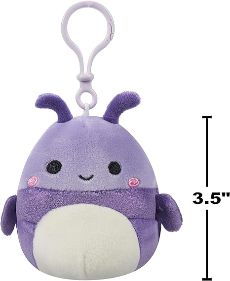 Squishmallows Original 3.5-Inch Clip-On Plush 5-Pack - Ultrasoft Official Jazwares Plush