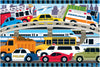 Melissa & Doug Melissa Doug Traffic Jam Jumbo Jigsaw Floor Puzzle
