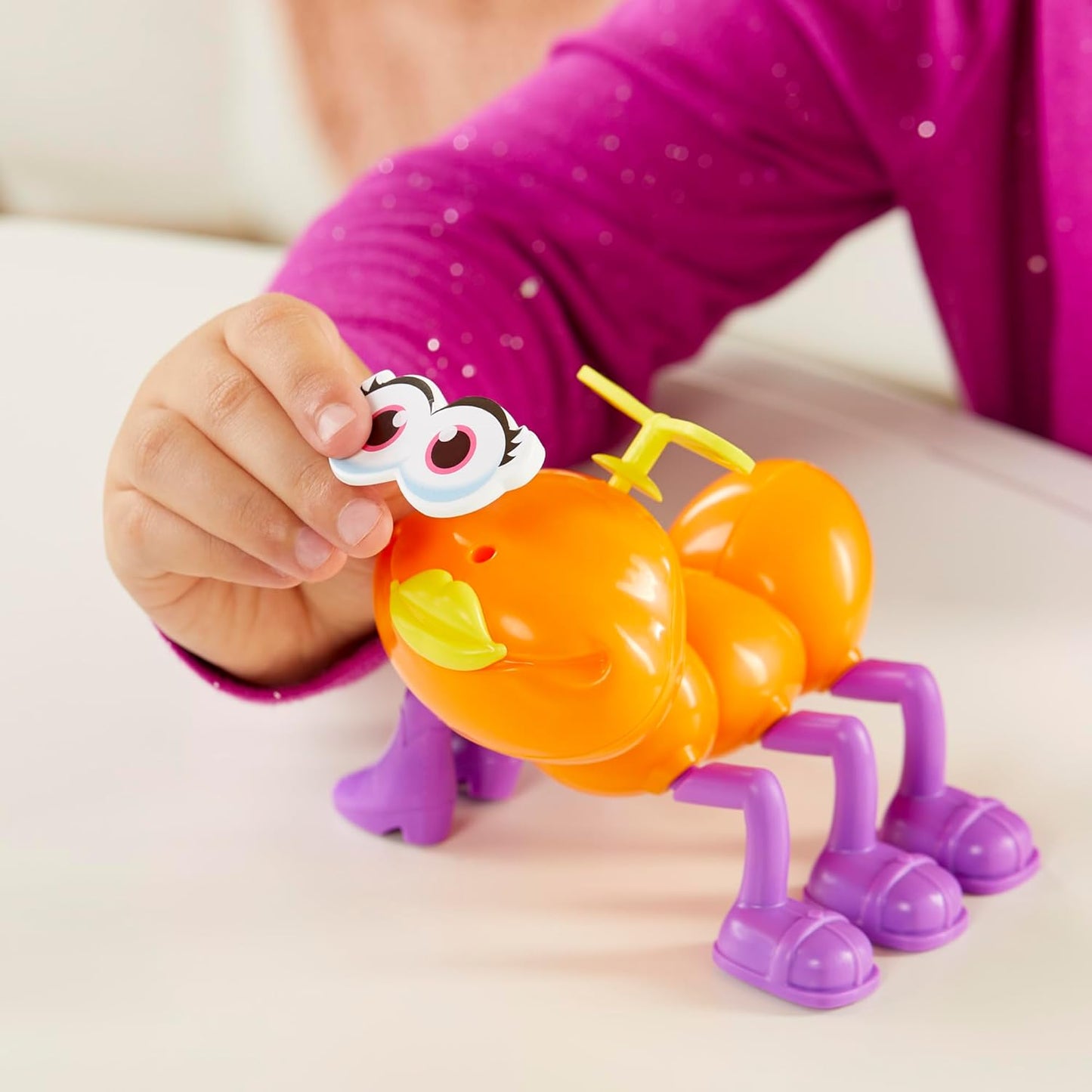 Hasbro Gaming Cootie Mixing and Matching Bug-Building Game 2-4 Players Easy Preschool