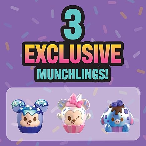 Just Play Disney Munchlings Mini Munch Bakery 25-Piece Color Change Figure Playset