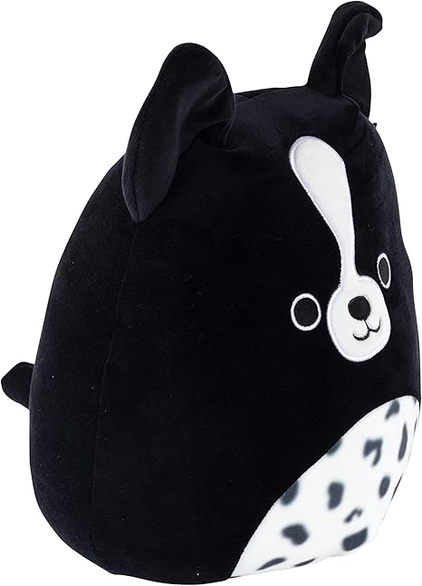 Squishmallows Original 10-Inch Monty The Border Collie Puppy - Official Jazwares Plush