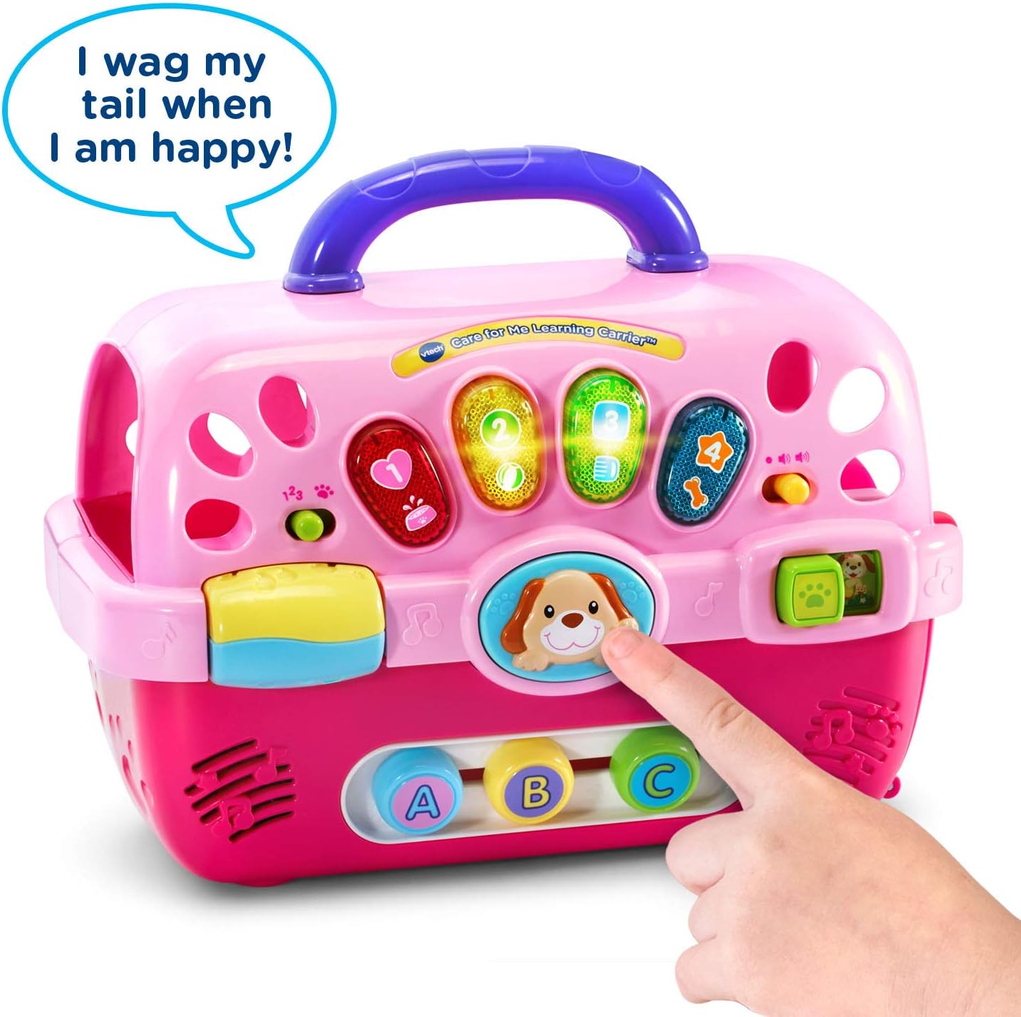 VTech Care for Me Learning Carrier Pink