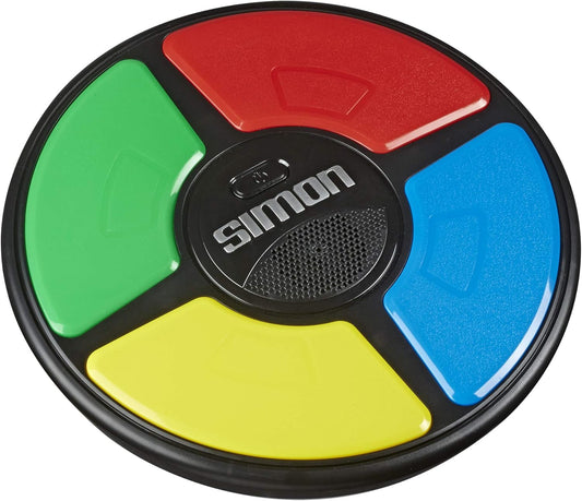 Hasbro Gaming Simon Handheld Electronic Memory Game With Lights and Sounds for Ages 8 and