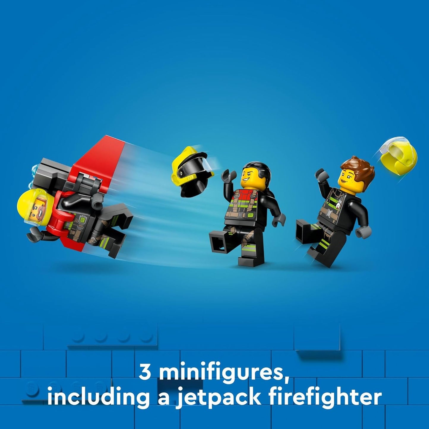 LEGO City Fire Rescue Plane Toy for and of Firefighter Fun Birthday for Boys and Girls