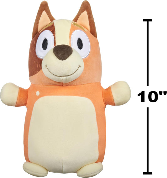 Squishmallows Original Bluey 10-Inch Chili HugMees - Medium-Sized Ultrasoft Official Jazwares Plush