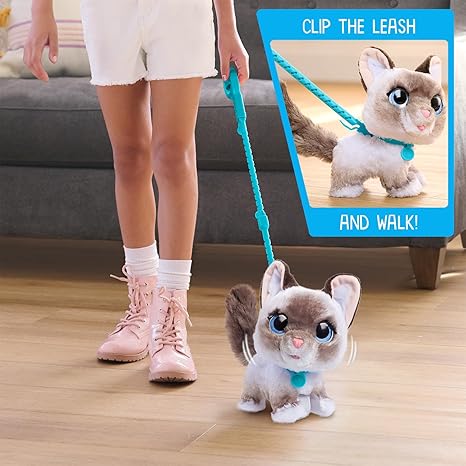 Just Play furReal Wagalots Kitty Small Interactive Plush