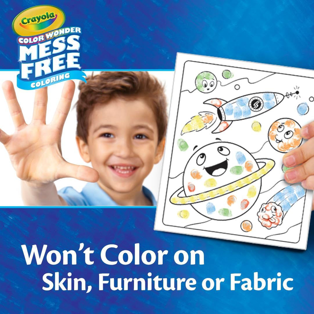 Crayola Color Wonder Mess Free Fingerprint Ink Painting Activity Set Finger Painting