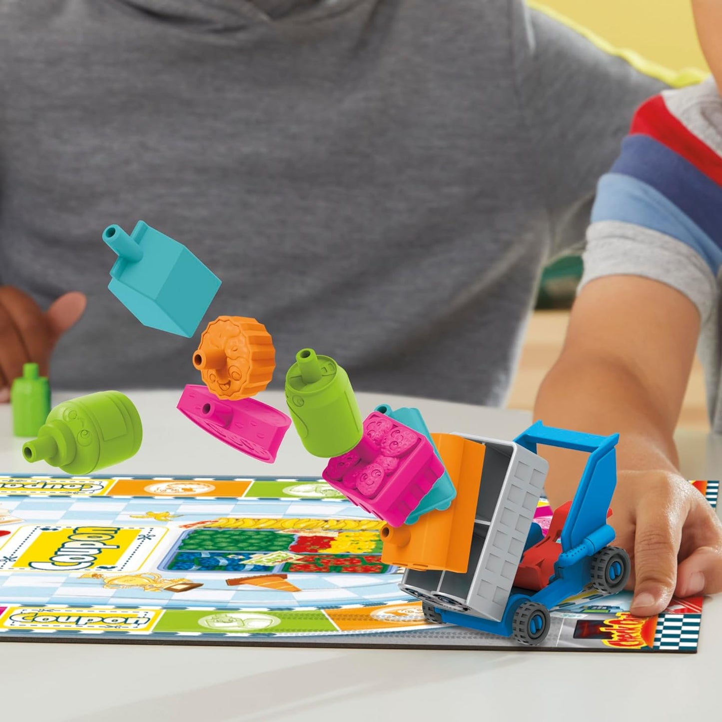 Hasbro Gaming Grocery Go Karts Board Game