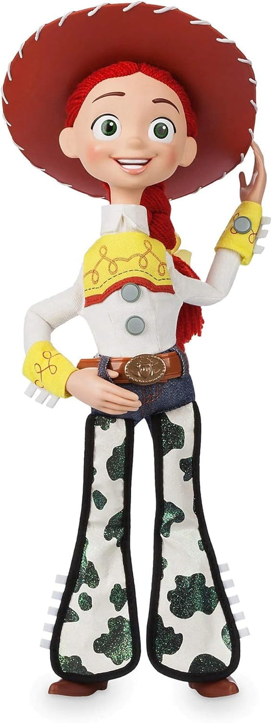Disney Store Official Jessie Interactive Talking Action Figure from Toy Story Features