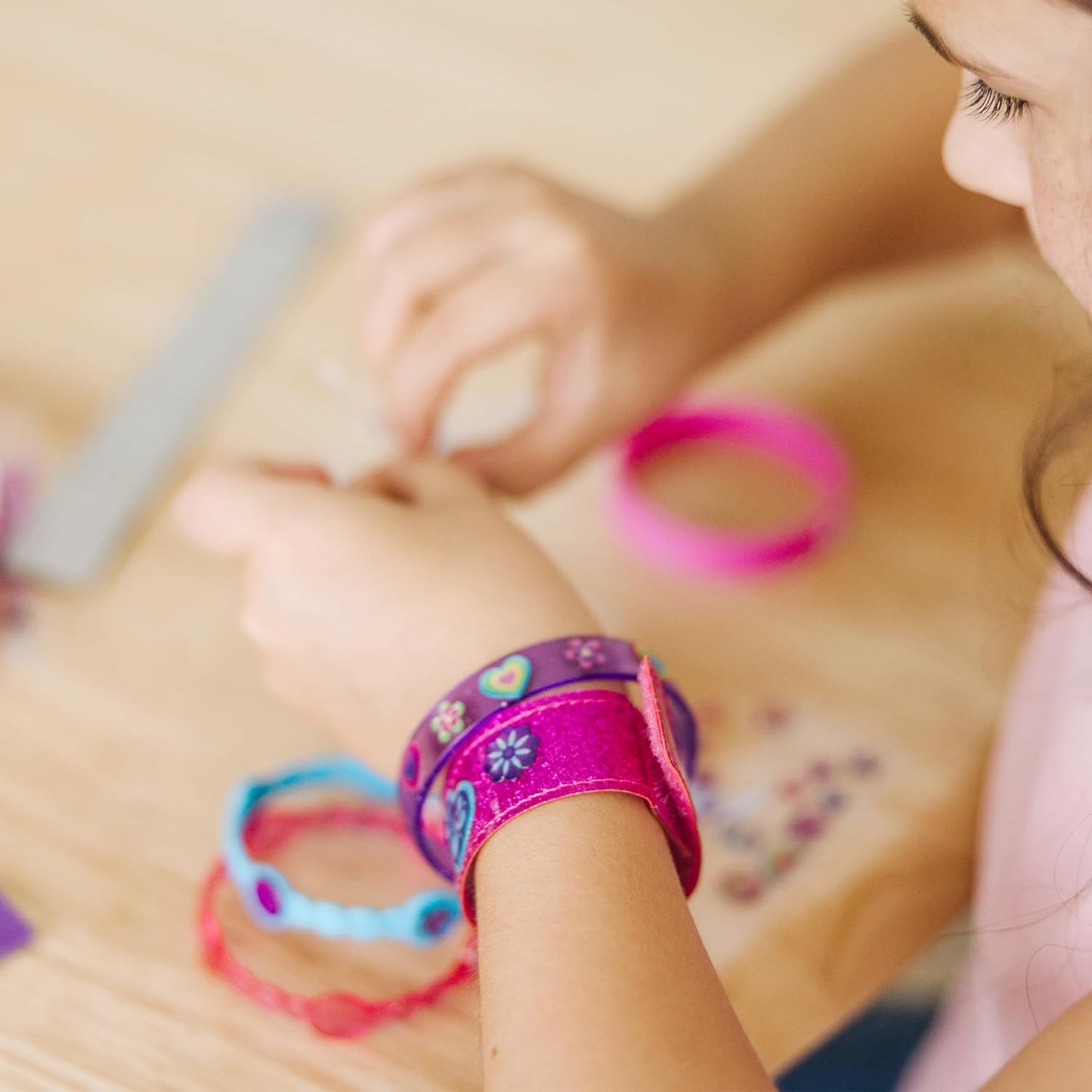 Melissa & Doug Melissa Doug Design-Your-Own Jewelry-Making Kits - Bangles Headbands and