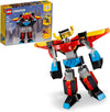 LEGO Creator 3 in 1 Super Robot Building Kit Can Build a Toy Robot or a Toy Dragon or a