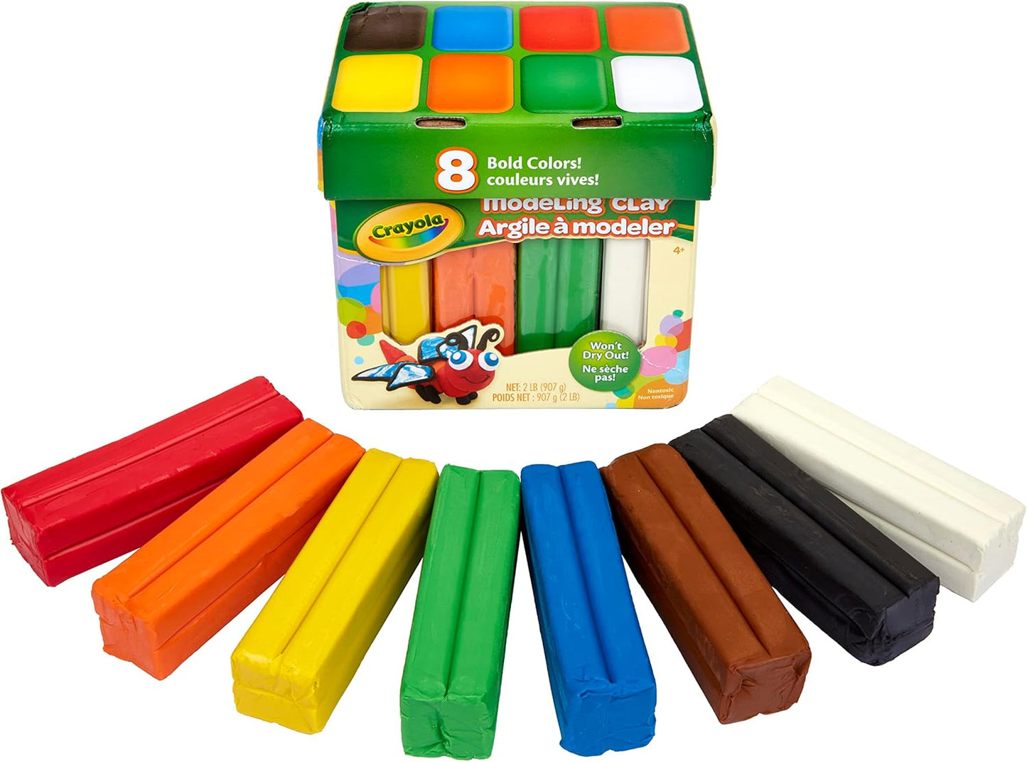 Crayola Modeling Clay in Bold Colors 2lbs Ages 4 Up