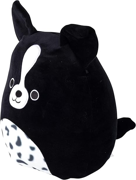 Squishmallows Original 10-Inch Monty The Border Collie Puppy - Official Jazwares Plush