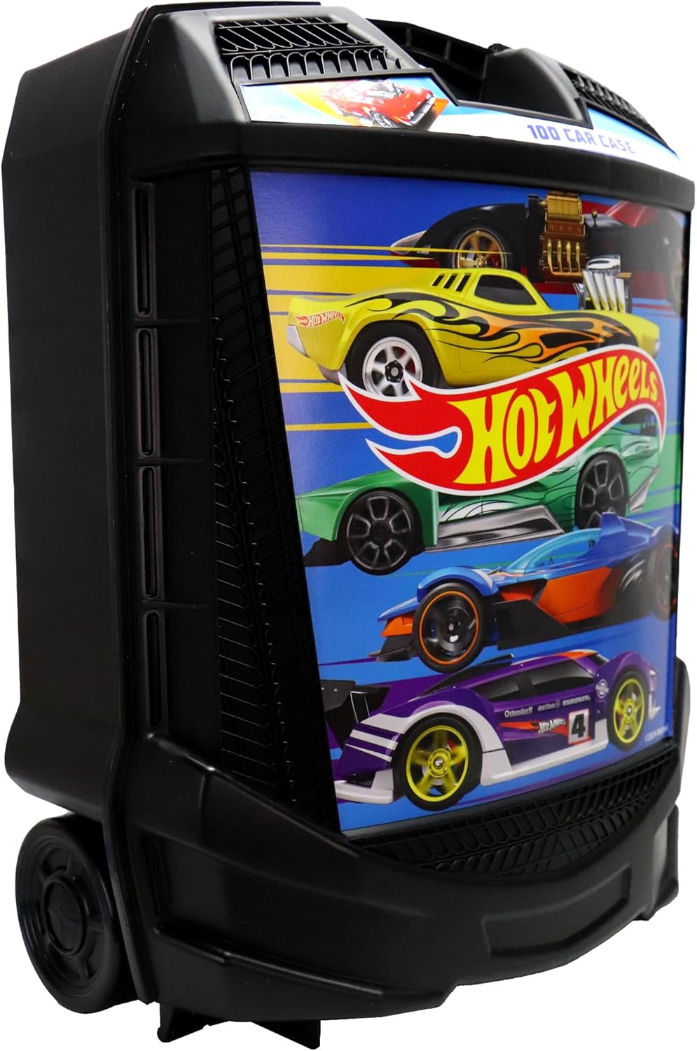 Tara Toys Hot Wheels 100 Car Rolling Storage Case