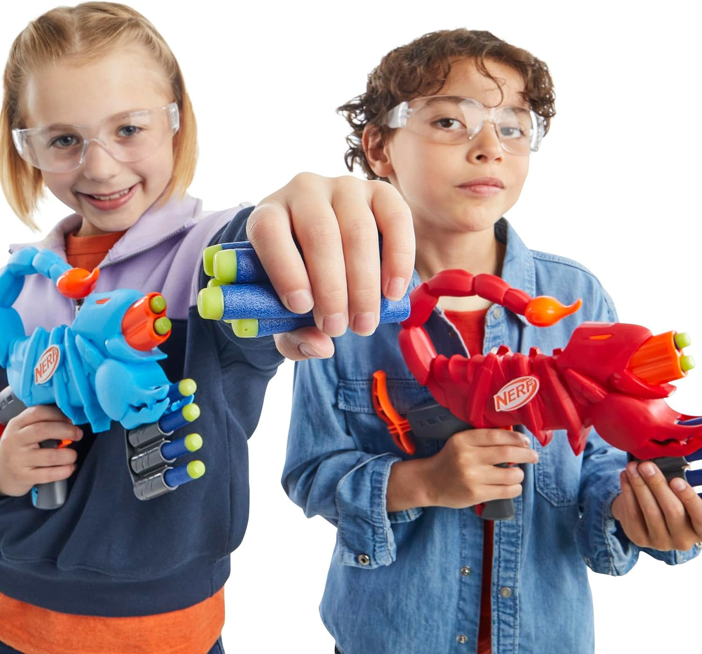 Nerf Wild Venompack Includes 2 Easy Play Nerf Blasters Scorpion Designs 20 Nerf Elite