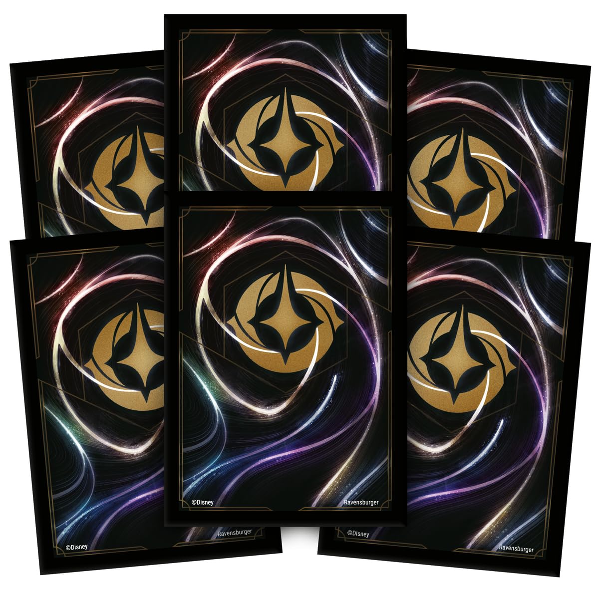 Ravensburger Disney Lorcana TCG Card Sleeves Featuring Lorcana Card-Back Artwork 65