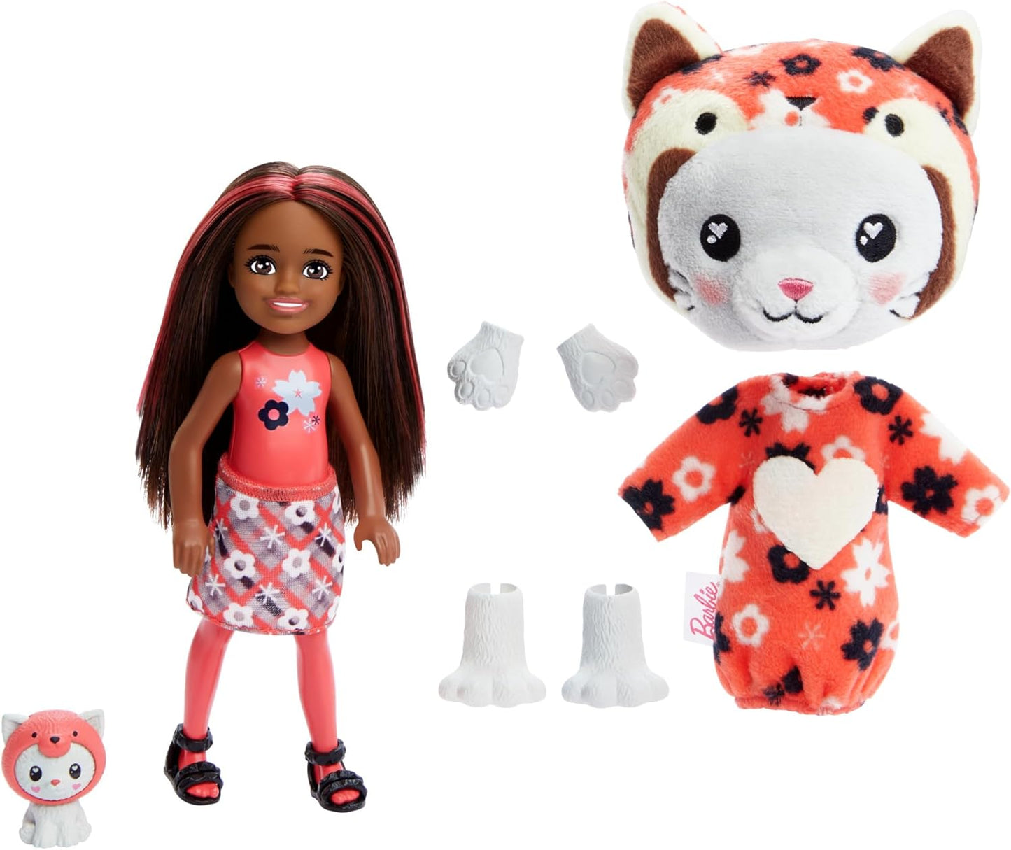 Barbie Cutie Reveal Chelsea Doll Animal Plush