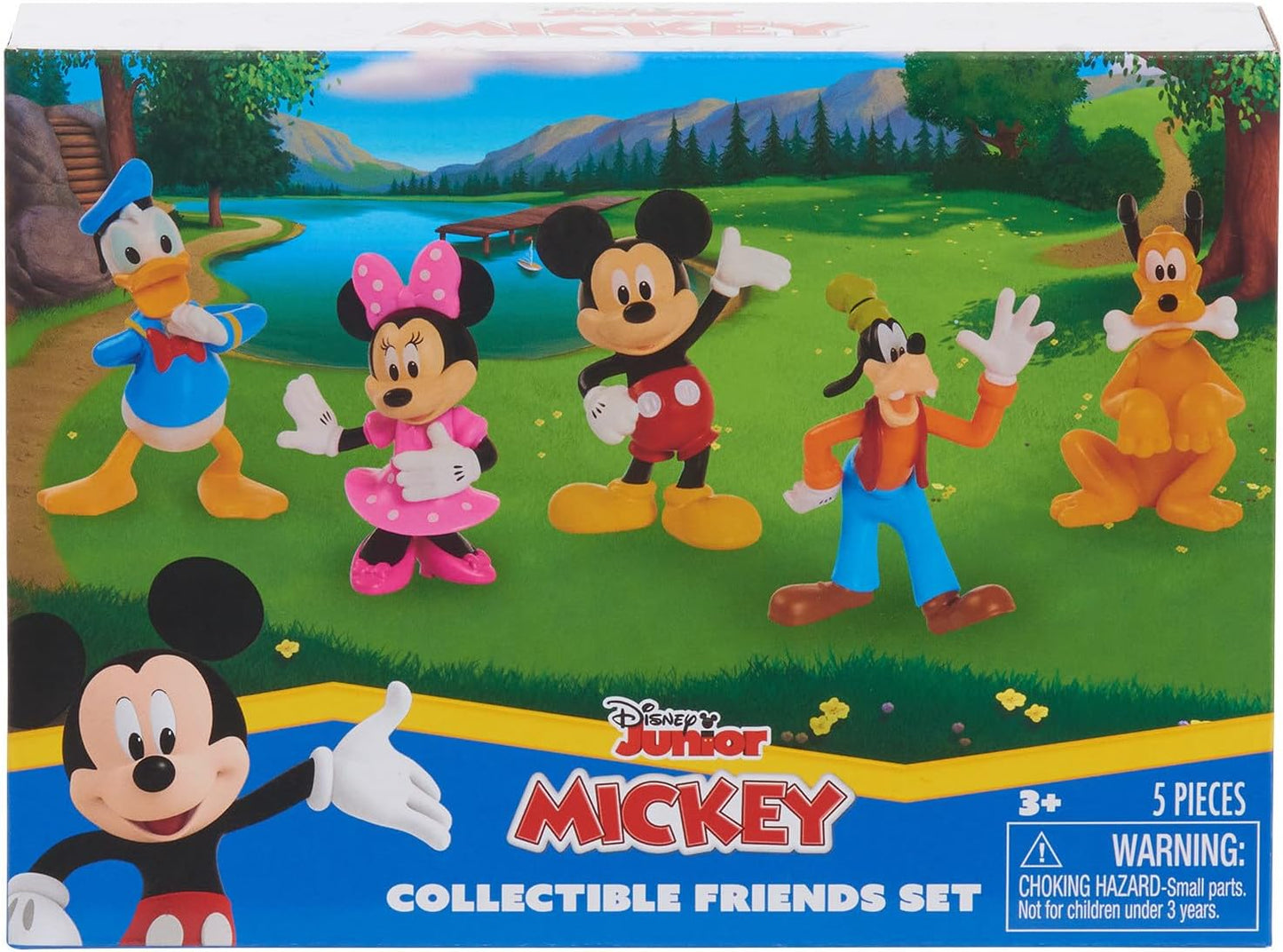 Just Play Mickey Mouse Figure Set 5 Pack for Ages 3 Up by Just Play