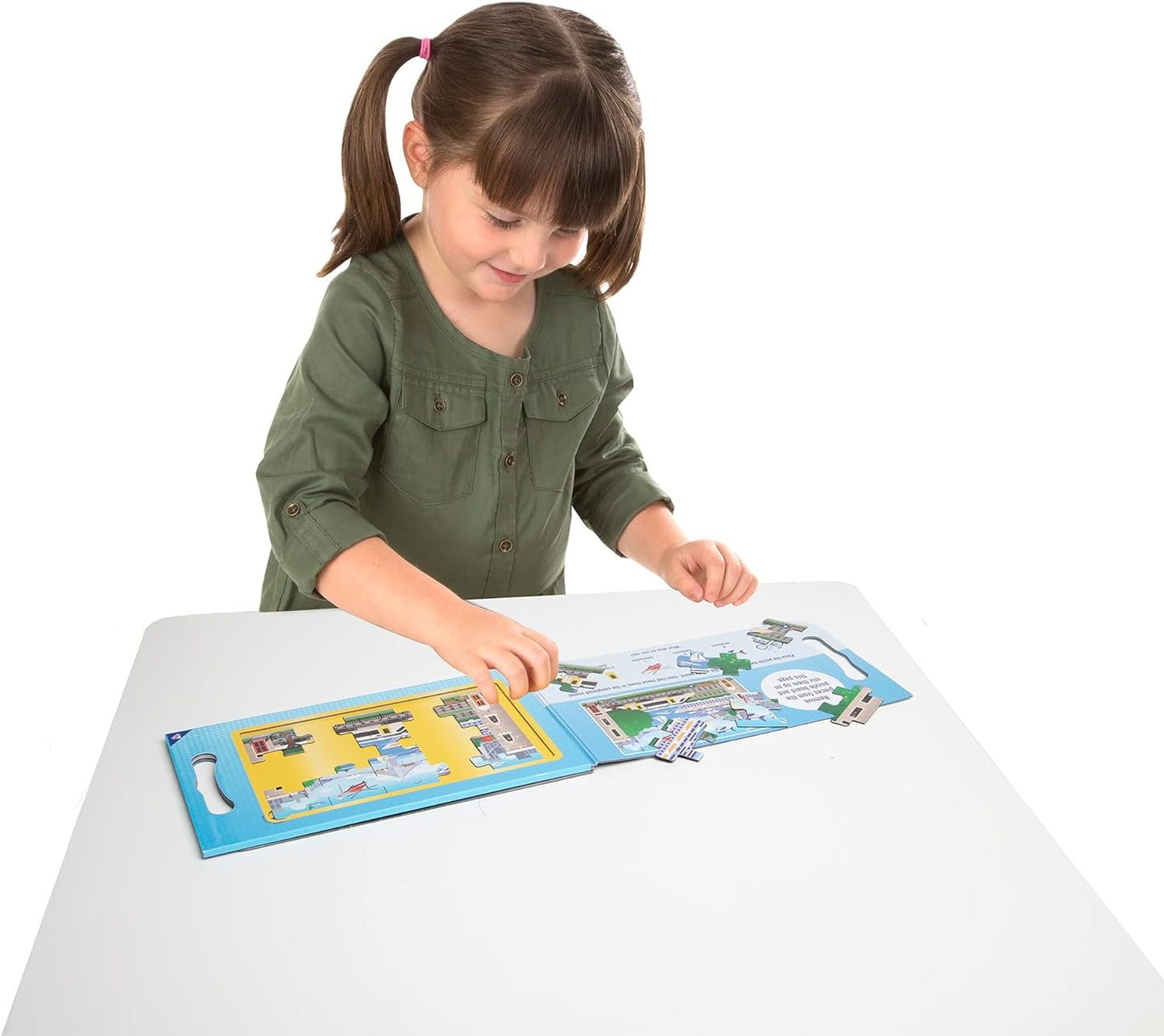 Melissa & Doug Melissa Doug Take-Along Magnetic Jigsaw Puzzle