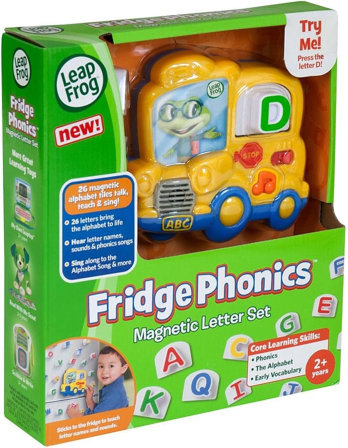 LeapFrog Fridge Phonics Magnetic Letter Set Yellow