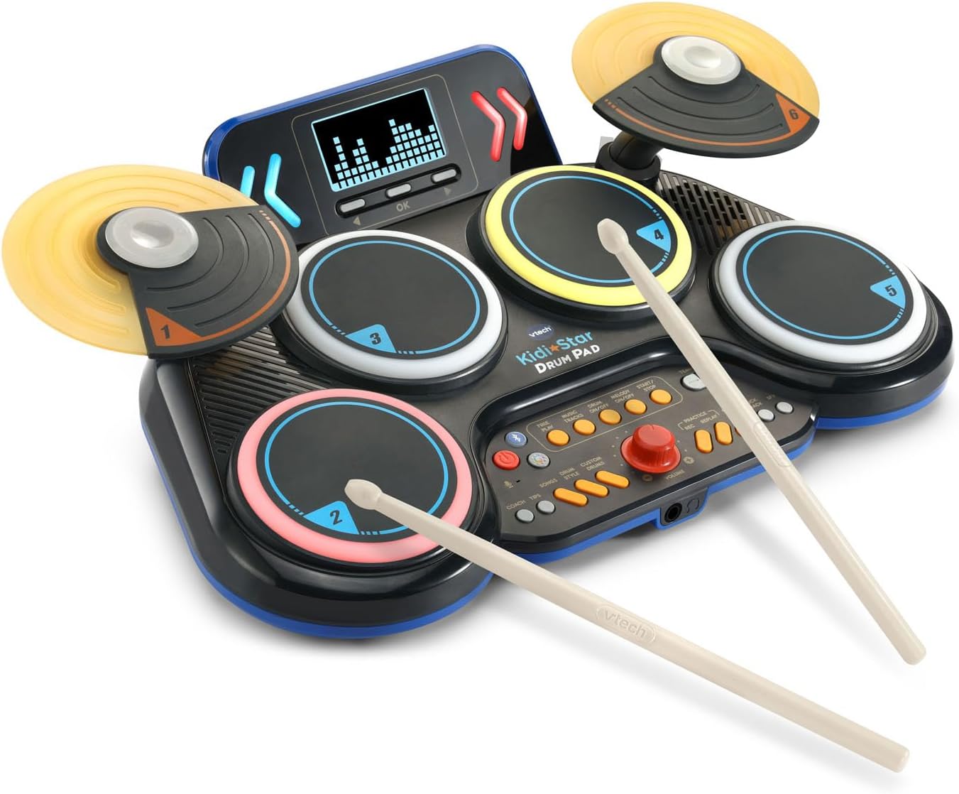 VTech Kidi Star Drum Pad Black
