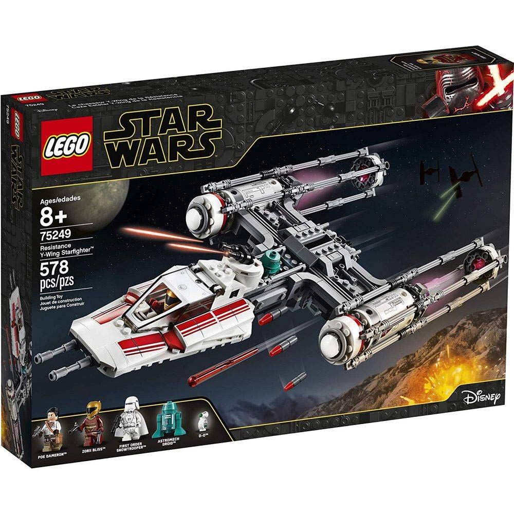 LEGO Star Wars The Rise of Skywalker Resistance Y-Wing Starfighter 75249 New Advanced