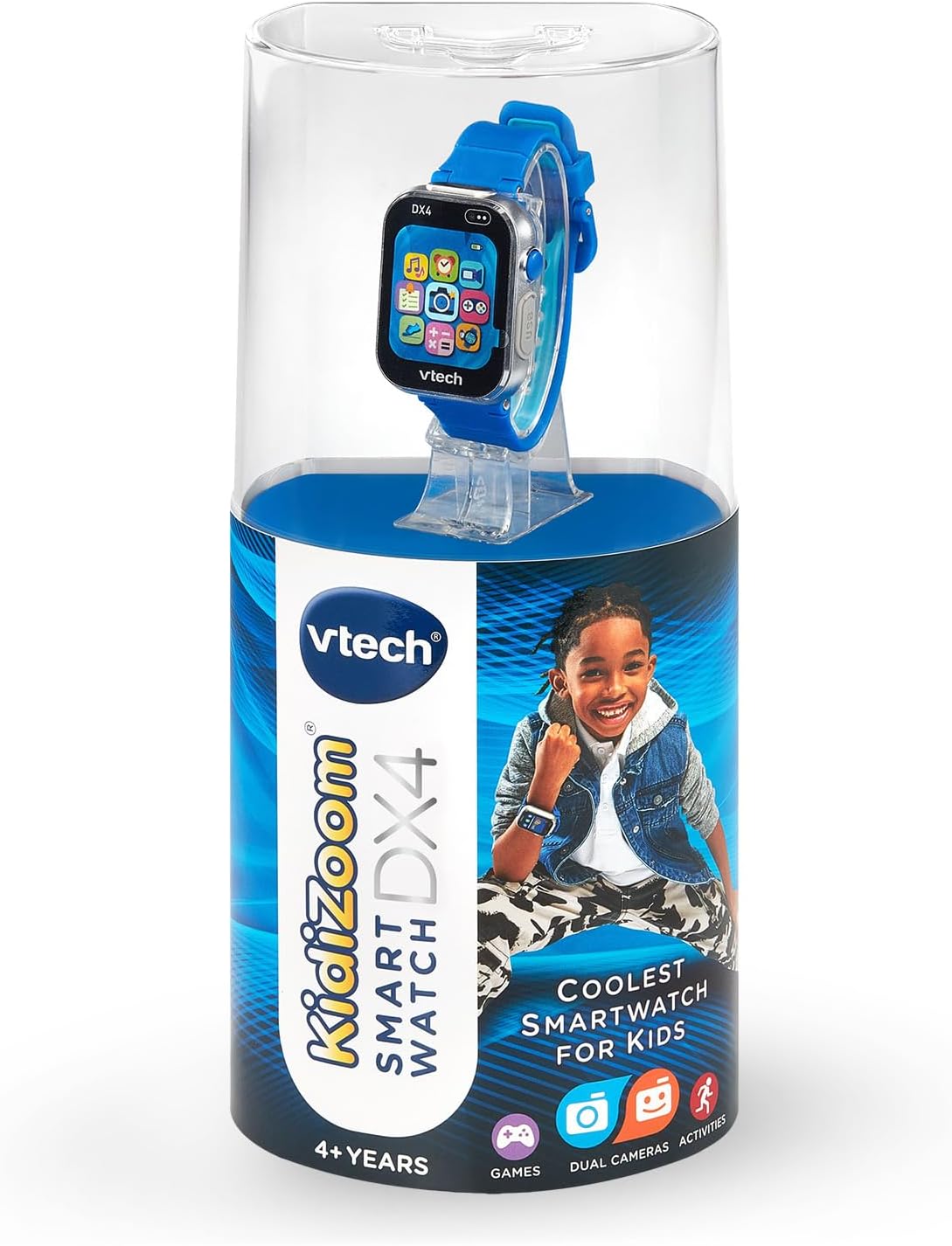 VTech KidiZoom Smartwatch DX4 Blue