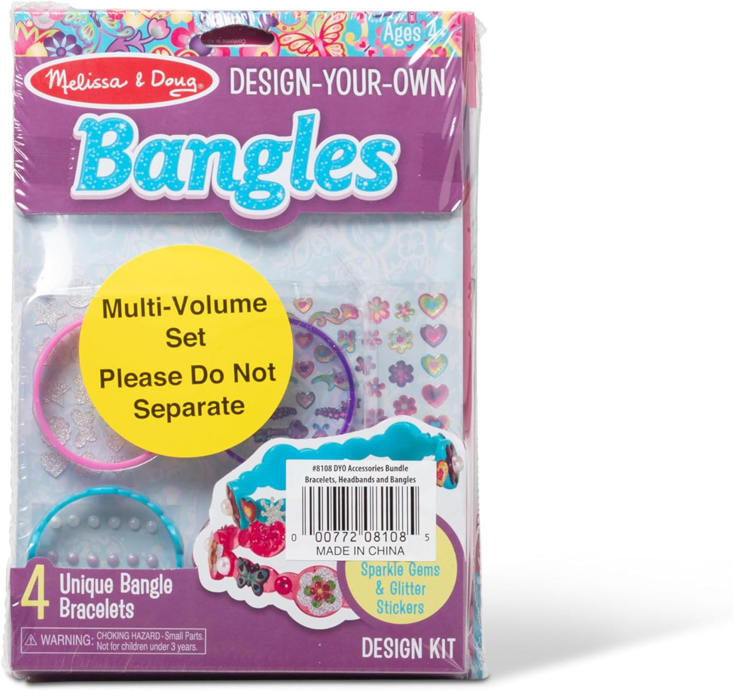 Melissa & Doug Melissa Doug Design-Your-Own Jewelry-Making Kits - Bangles Headbands and