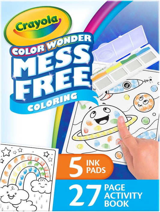 Crayola Color Wonder Mess Free Fingerprint Ink Painting Activity Set Finger Painting