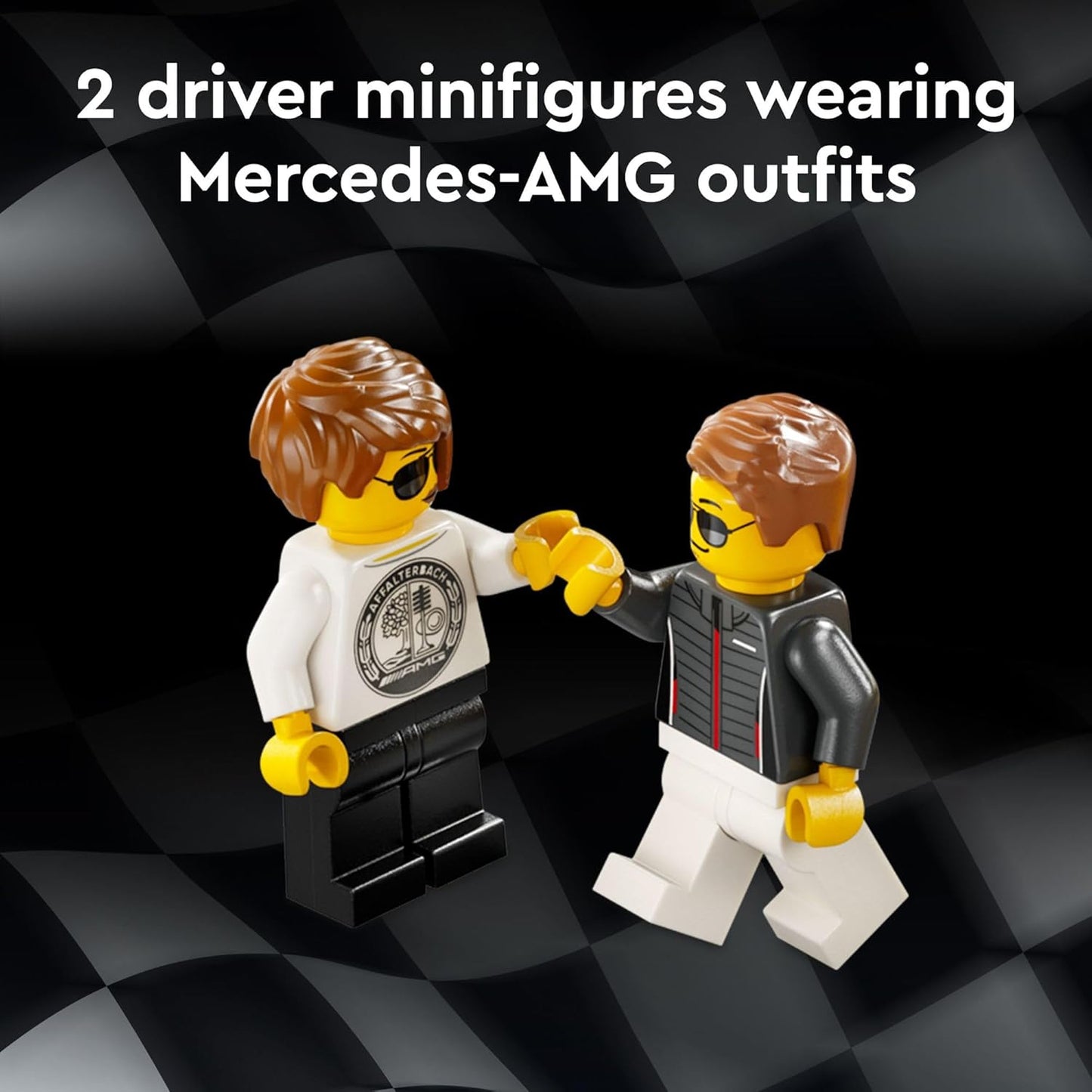 LEGO Speed Champions Mercedes-AMG G 63 Mercedes-AMG SL 63 F1 Toy Car Formula 1 Vehicle Set for 2 Building Set