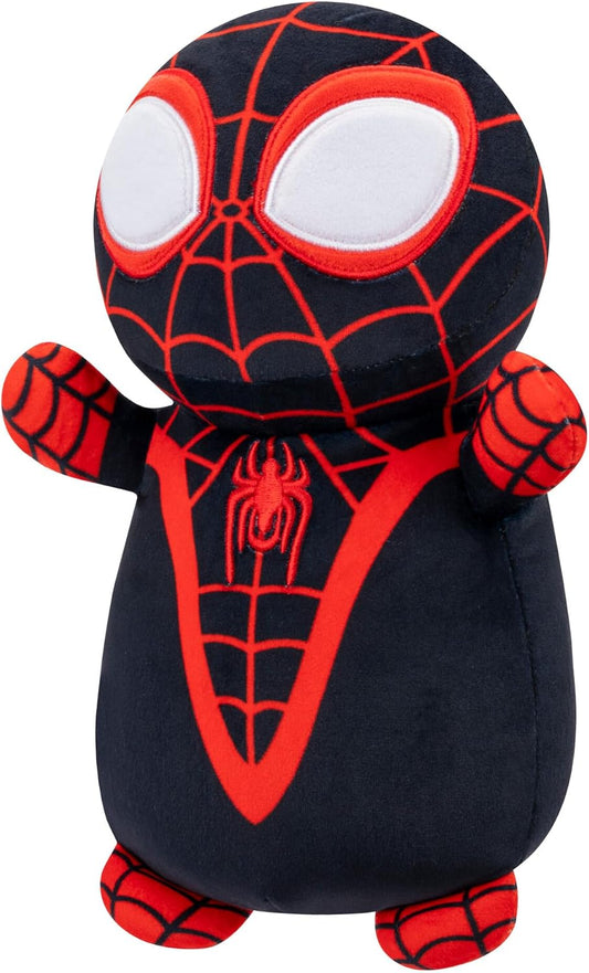 Squishmallows Original Marvel Spidey and His Amazing Friends 10-Inch Spin HugMees - Medium-Sized Ultrasoft Official Jazwares Plush