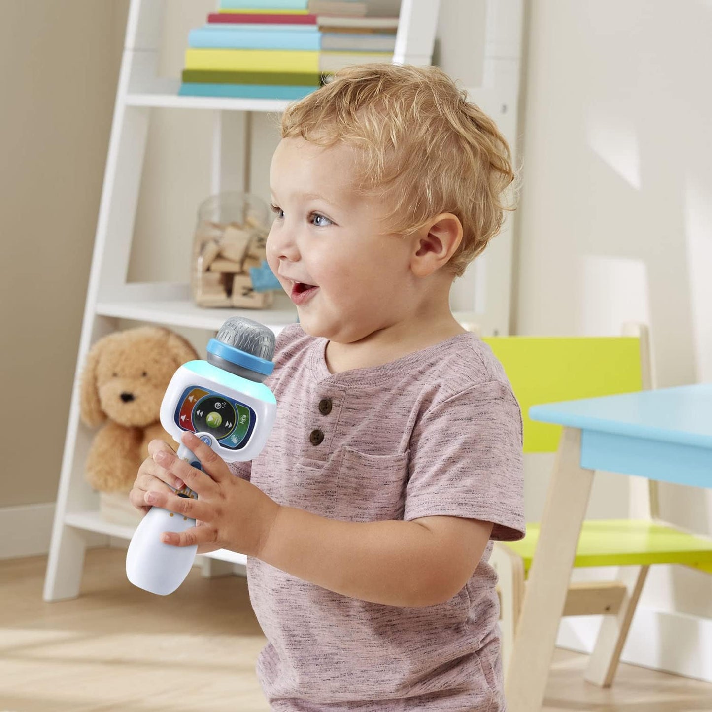 VTech Sing It Out Karaoke Microphone White