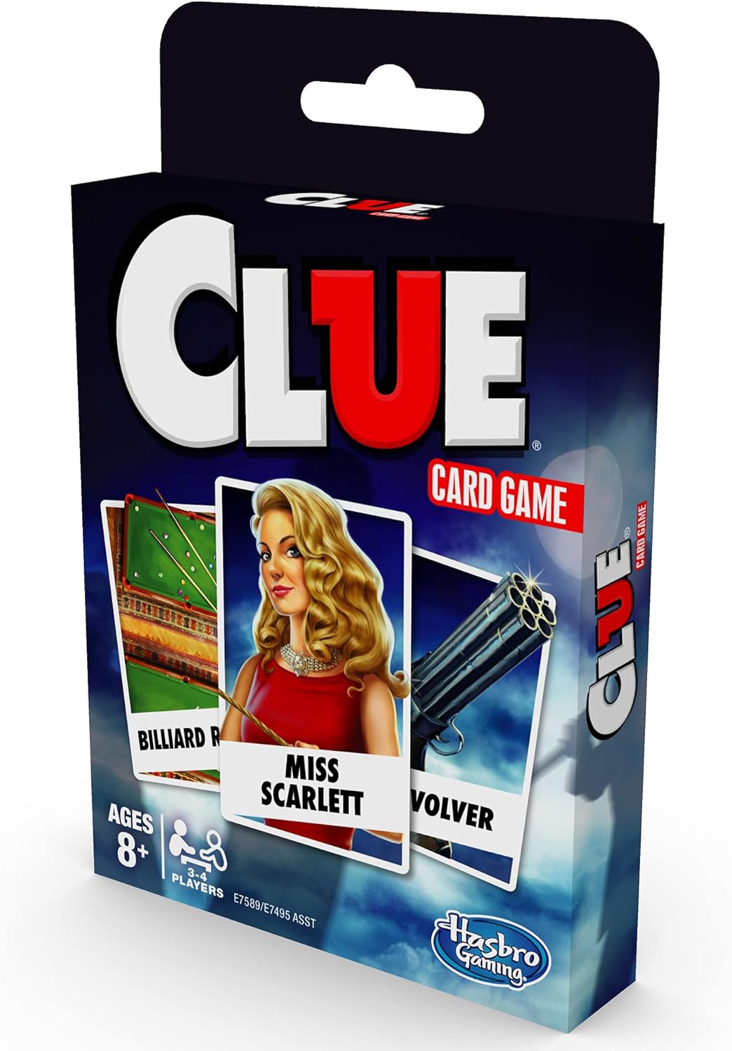 Hasbro Gaming Clue Card Game