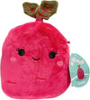 Squishmallows kellytoy Veggie Squad Plush Doll Toy 8 Claudia The Beet