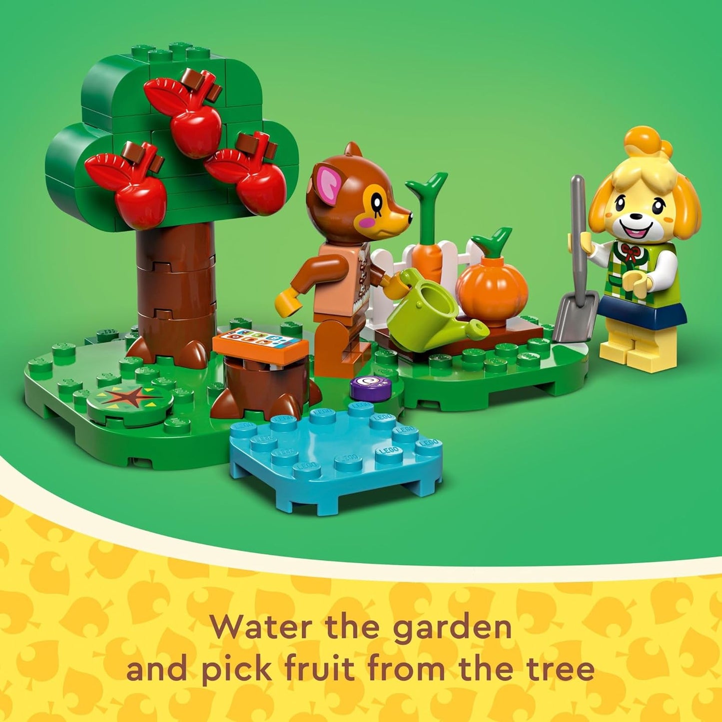 LEGO Animal Crossing Isabelle's House Visit Buildable Creative Toy for Includes Fauna and
