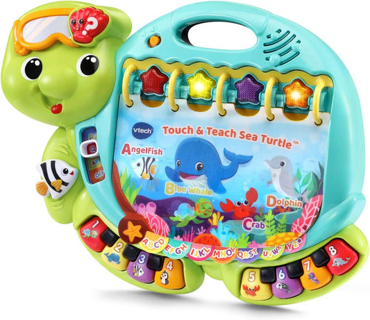 VTech Touch and Teach Sea Turtle Book Green