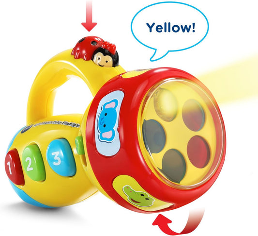 VTech Spin and Learn Color Flashlight Yellow