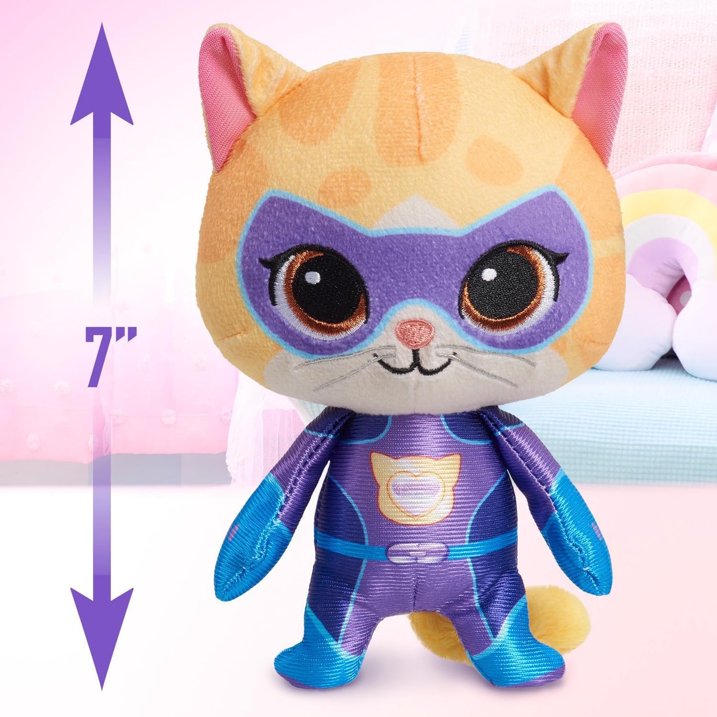 Just Play Disney Junior SuperKitties 7-inch Small Plush