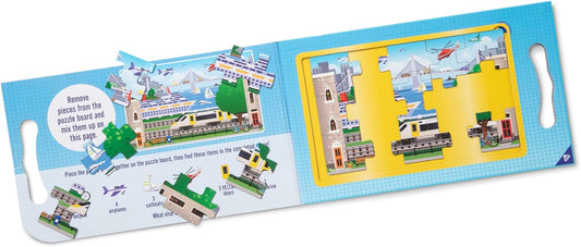 Melissa & Doug Melissa Doug Take-Along Magnetic Jigsaw Puzzle
